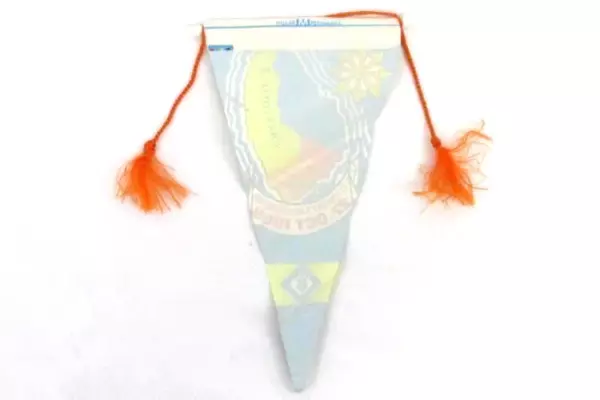 Vintage 1950s St. Vincent Statehood Day Pennant Oct 27, 1969 Rare Collectible