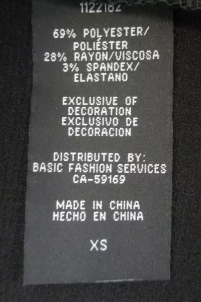 Mario Serrani Italy Women's Black Textured Knit Wrinkle-Free Dress XS