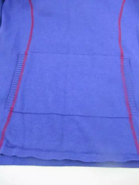  Eddie Bauer 1/4 Zip Sweatshirt Women's Size M Stand Up Collar Purple Red 