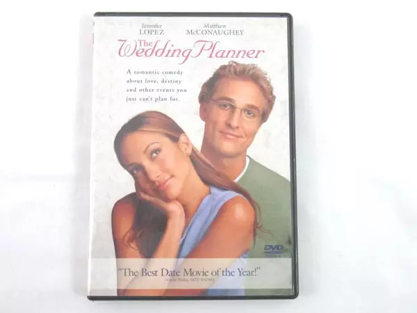 The Wedding Planner DVD Jennifer Lopez Matthew Mcconaughey Romantic Comedy 2001