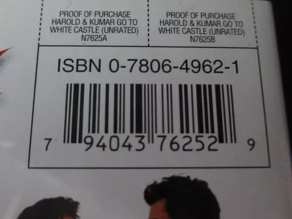 Harold & Kumar Go To White Castle DVD Extreme Unrated Comedy - Good Condition