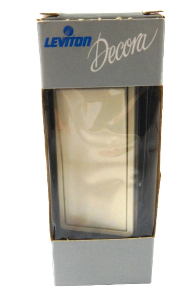 New Leviton 5601-2AS Almond Decora Rocker Light Switch 15A Single Pole