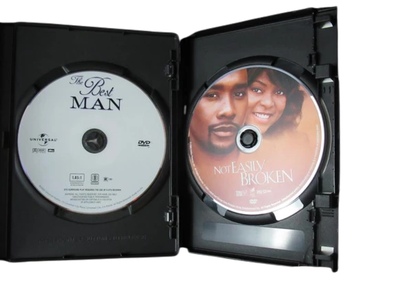 Lot of 2 Romance DVDs The Best Man & Not Easily Broken Taye Diggs
