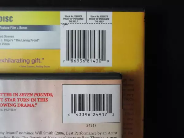 Lot of 2 DVDs: Seven Pounds & The Help - Will Smith, Viola Davis, Emma Stone