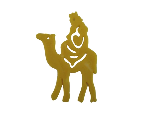 OTC Lot of 12 Yellow Nativity Craft Stencils for Holiday DIY Decor