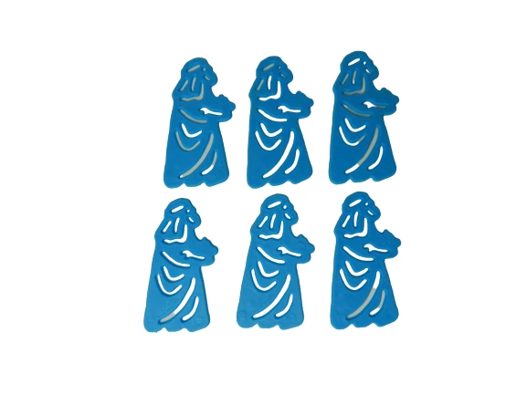 Lot of 20 OTC Plastic Nativity Craft Pieces for DIY Projects