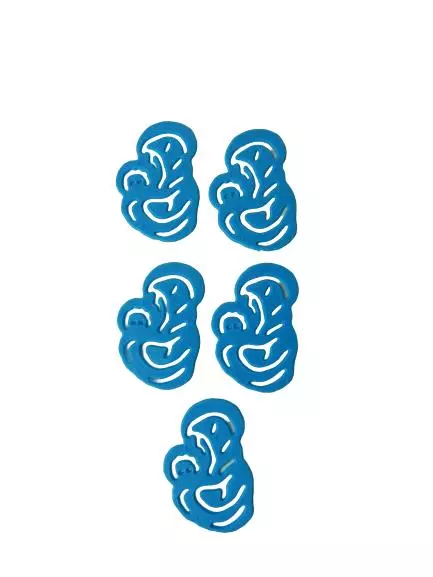 Lot of 20 OTC Plastic Nativity Craft Pieces for DIY Projects