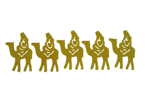 OTC Nativity Craft Stencils Lot of 11 Plastic Shapes for Holiday DIY