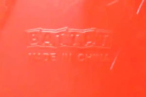 Vintage Battat Windup Roadster Race Car Toy Red & Yellow 4" - Good Condition