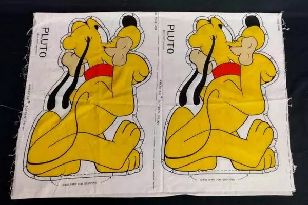 Vtg Walt Disney Pluto The Dog Sewing Pattern - Plush Stuffed Animal Craft