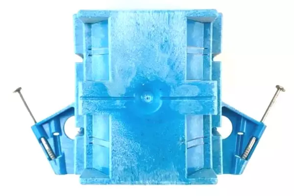 Carlon Super Blue 2-Gang Thermoplastic Electrical Outlet Box BH235A