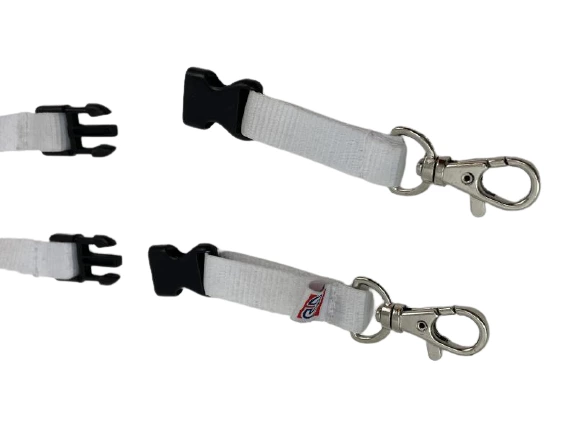 Lot Of 2 Portland Trail Blazers NBA Basketball Keychain Lanyards White Red Black