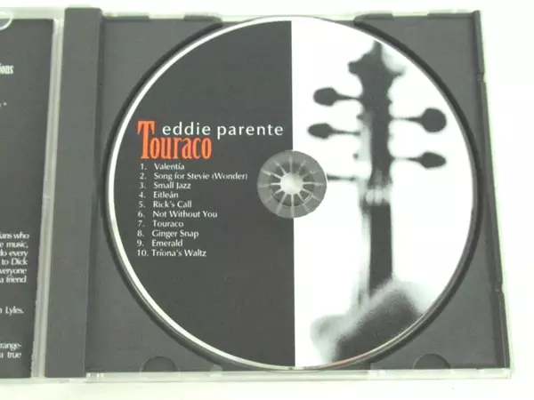 Eddie Parente Touraco CD Jazz Latin Compositions 2002