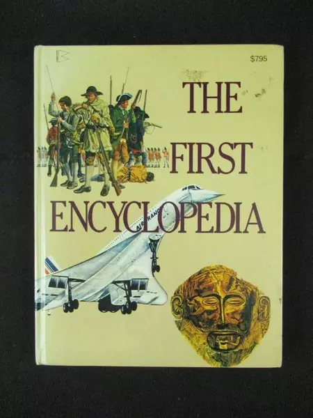 The First Encyclopedia 1978 Banner Press Hardcover Book 