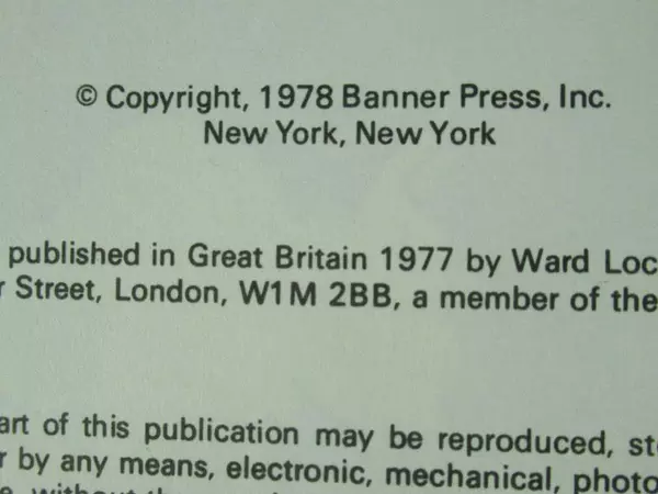 The First Encyclopedia 1978 Banner Press Hardcover Book 