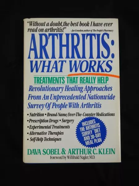 Arthritis: What Works by Sobel & Klein 1989 Hardcover Book with DJ