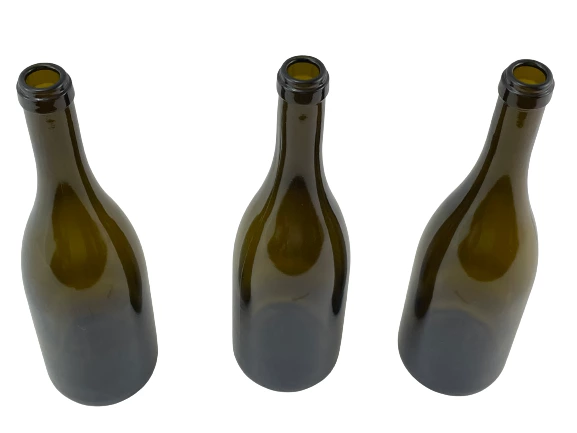 Lot of 3 Cedar Creek Estate Winery Empty Green Glass Wine Bottles 750ml