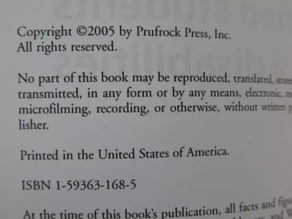 Teaching Gifted Students With Disabilities by Johnsen & Kendrick - 2005 Edition