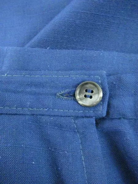 Vintage Country Sophisticates Pendleton Blue Midi Skirt Women's Sz 34 Silk Blend