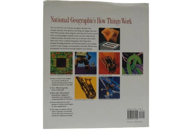 National Geographic How Things Work Everyday Tech Explained 1999 HC Book