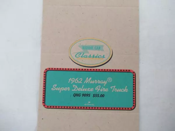 Lot of 4 Hallmark Kiddie Car Classics Tent Cards - Murray Collectibles