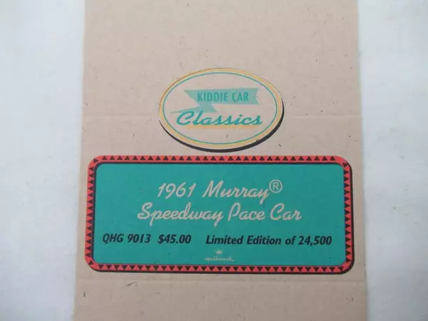 Lot of 4 Hallmark Kiddie Car Classics Tent Cards - Murray Collectibles