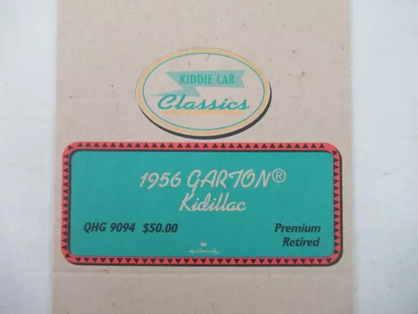 Lot of 4 Hallmark Kiddie Car Classics Tent Cards - Kidillac & More