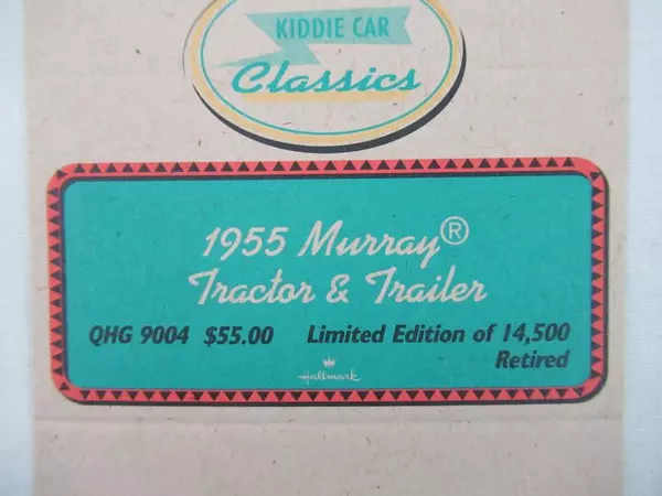 Lot of 3 Hallmark Kiddie Car Classics Tent Cards - 1955 Murray Vehicles
