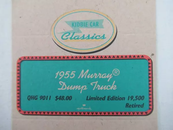 Lot of 3 Hallmark Kiddie Car Classics Tent Cards - 1955 Murray Vehicles