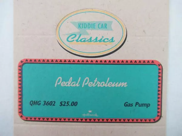 Lot of 3 Hallmark Kiddie Car Classics Tent Cards - KC Garage, Pedal Power