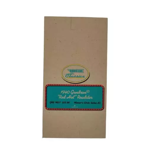 Lot of 2 Hallmark Kiddie Car Classics 1940s Tent Cards - Vintage Collectibles