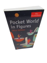 Pocket World in Figures 2014 Edition The Economist PB Book Very Good Condition