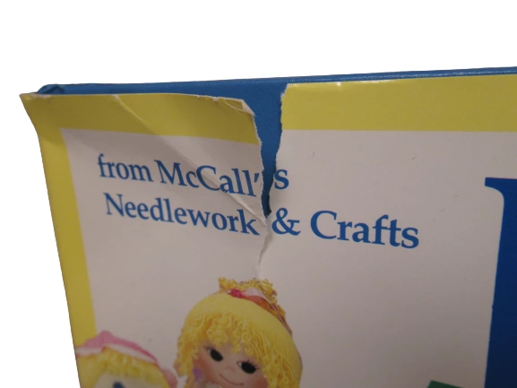 McCall's Dolls & Toys from A to Z 1985 Sewing Patterns DIY Book Hardcover