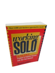 Vintage Working Solo by Terri Lonier 1994 - Business Success Guide Book