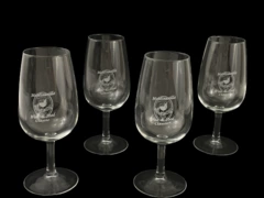 4 ARC France Crystal Wine Glasses McMinnville Wine & Food Classic Set