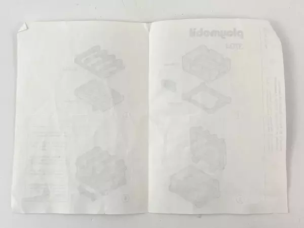 Vintage Playmobil 1989 Manual Instructions Chest Geobra Germany 3794