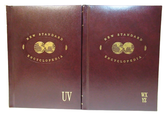 Lot of 2 New Standard Encyclopedias Vol 18 'UV' & Vol 19 'WXYZ' HC Books
