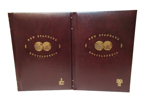Lot of 2 New Standard Encyclopedia Vol 15 S SLU & Vol 16 SMA SZ