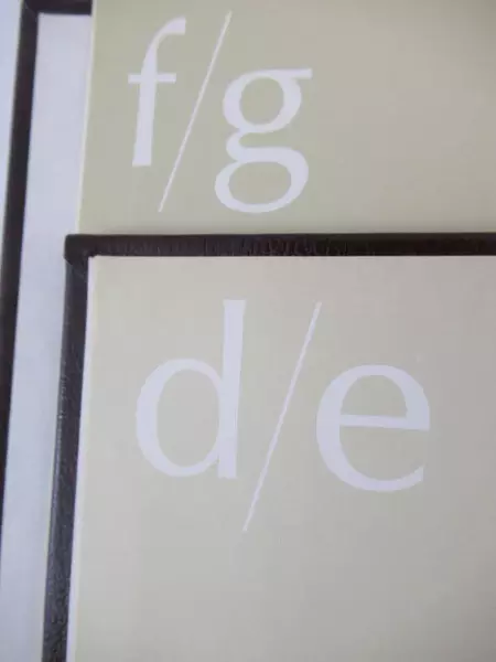 Lot of 2 New Standard Encyclopedias Volumes "DE" & "FG" Good Condition