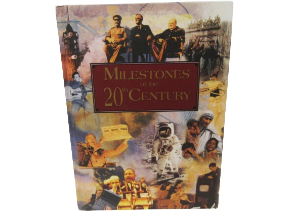 Milestones of the 20th Century Hardcover Book by Ferguson Publishing 1999