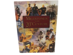 Milestones of the 20th Century Hardcover Book by Ferguson Publishing 1999