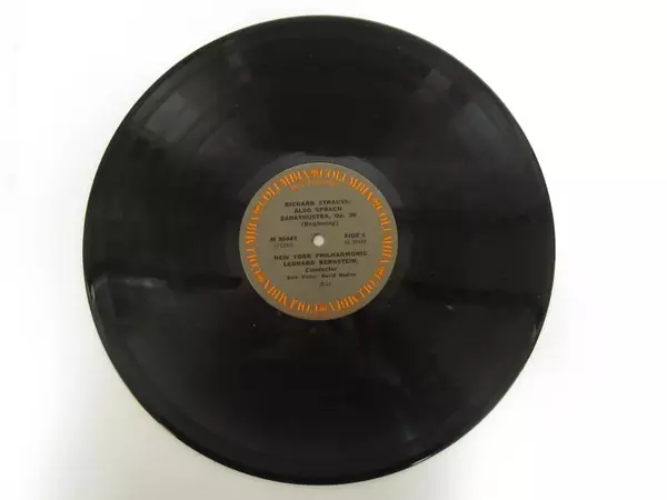 Bernstein Strauss Also Sprach Zarathustra Vinyl Record NY Philharmonic 1972