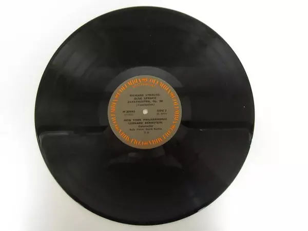 Bernstein Strauss Also Sprach Zarathustra Vinyl Record NY Philharmonic 1972