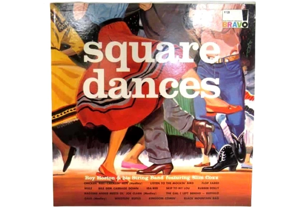 Roy Horton Square Dances Vinyl LP Country Music Record Used Condition