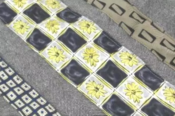 Black & White Chevron Striped Table Runner with Quilted Accents - 64" Long