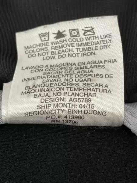 Adidas Black Track Jacket 4T Toddler Unisex Gray Zip Good Condition