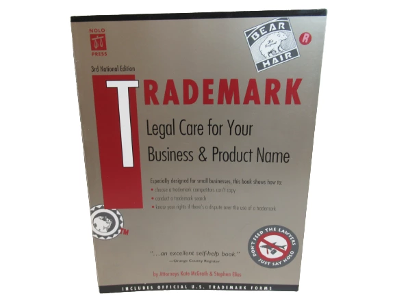 Trademark Legal Care For Your Business & Product Name Third Edition 1997 PB