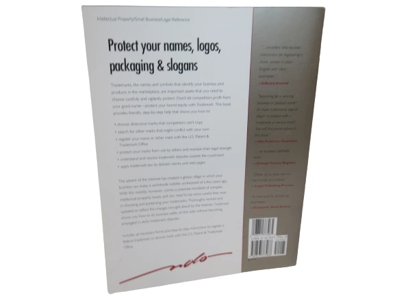 Trademark Legal Care For Your Business & Product Name Third Edition 1997 PB