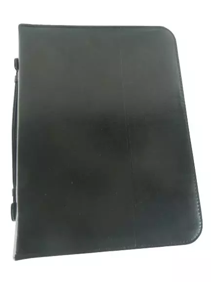 Leed's Durahyde Black Portfolio 10x14" with Zip Closure & Handle - Pre-Owned