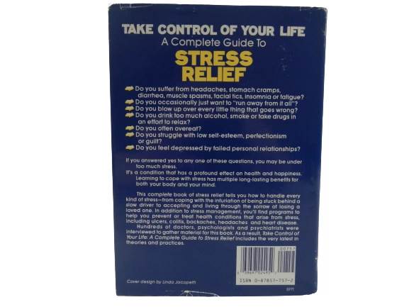 Take Control of Your Life: Guide to Stress Relief by Sharon Faelten HC